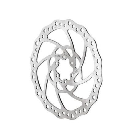 BICYCLE PARTS - DISC ROTOR - TEKTRO, 180MM, T:2.3MM, STAINLESS, W/T25 TORQUE 6 BOLTS - USE ONLY WITH 2.3MM CALIPERS