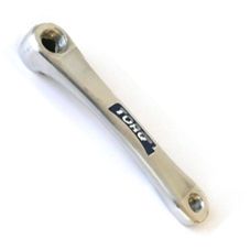 TORQ Crank Arm LH 170mm Diamond Taper Alloy Silver Cycling Bike Component Part Left Hand Drive Bicycle Accessories Replacement