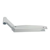 BICYCLE PARTS - S/DECK WHITE. USES 59MM REAR AXLE