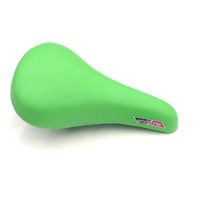BICYCLE PARTS - BMX SADDLE GREEN 16 - 20 VINYL (L230MM - W150MM)