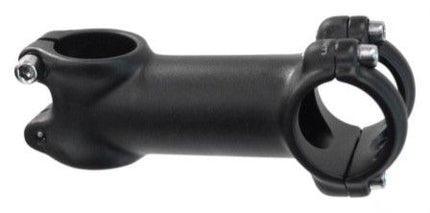 BICYCLE PARTS - AHEAD STEM - 90MM EXT, 7 DEGREE, 28.6MM DIA., 25.4MM BB, MATT BLACK