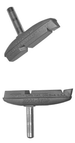 BICYCLE PARTS - BRAKE PADS - KOOL STOP EAGLE 2 BLACK CANTI KSEC2B