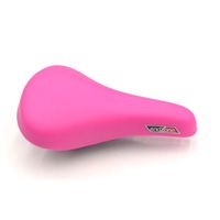 BICYCLE PARTS - BMX SADDLE, HOT PINK, FOR 16 - 20 BIKES (L230MM - W150MM)