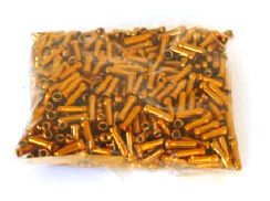 BICYCLE PARTS - CABLE END - INNER WIRE END CAP, 2.3MM INSIDE DIA, GOLD (BAG OF 500)