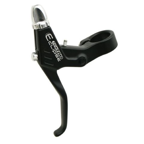 BICYCLE PARTS - TEKTRO V - BRAKE - V - BRAKE LEVER SET. ADJUSTABLE LEVERAGE - SUITS CANTI, VEE & DISC, RAPIDFIRE GEAR SHIFTER COMPATIBLE, 2 FINGER, BLACK, QUALITY TEKTRO