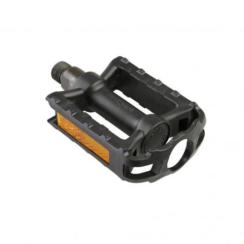 BICYCLE PARTS - PEDALS 9/16 KIDS, 12 - 16 BIKES, BLACK (80 X 60MM)