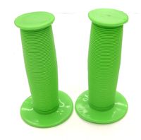 BICYCLE PARTS - GRIPS MUSHROOM, TRICYCLE, 70MM LENGTH, 18MM HOLE, LIME GREEN