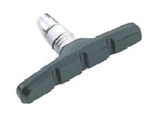 BICYCLE PARTS - BRAKE SHOES - V BRAKE SHOES, 70MM, BLACK (SOLD IN PAIRS)