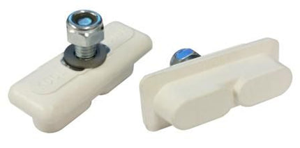 BICYCLE PARTS - BRAKE PADS - KOOL STOP COMPOSITE CONTINENTAL PADS KS - CWC WHITE