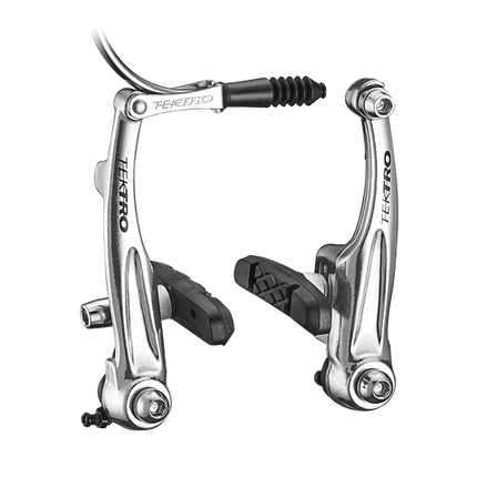 BICYCLE PARTS - BRAKE TEKTRO V BRAKE, 102MM ARMS, FORGED ALLOY ARMS, SILVER (FOR ONE WHEEL) AVAILABLE IN BLACK SEE 8170B