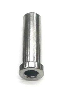 BICYCLE PARTS - BRAKE PIVOT NUT - CALIPER BOLT NUT FOR ROAD BIKES, M6 X DIA 10MM X 25MM, ALLEN KEY TYPE (SOLD INDIVIDUALLY)