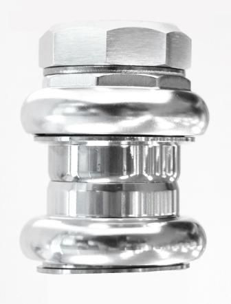 BICYCLE PARTS - HEADSET ALLOY, SILVER C.P.OVERSIZE 1.1/4 - 31X37X33X41.5