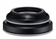 BICYCLE PARTS - HEADSET TAPERED 1.1/8 - 1.5 BLACK INTEGRATED, THREADLESS, ALLOY, DIAM 28.6/41/52/39