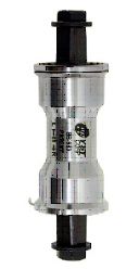 BICYCLE PARTS - BOTTOM BRACKET CARTRIDGE - FOR 68MM SHELL, 124.5MM AXLE, DOUBLE SEALED BEARINGS, UNTHREADED, FITS THREADED AND UNTHREADED
