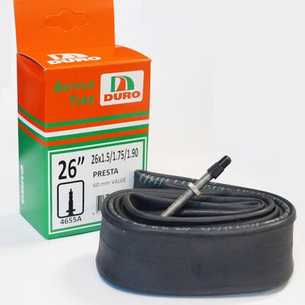 BICYCLE PARTS - TUBE 26 X 1.50/1.75/1.90 F/V 60MM