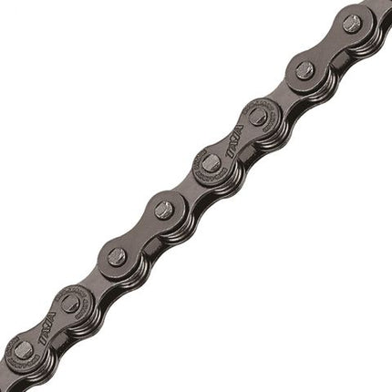 BICYCLE PARTS - CHAIN - 5 - 6 SPEED - TAYA - 114L - BLACK - W/CONNECT LINK