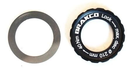 BICYCLE PARTS - CENTRE LOCK LOCKRING - FOR SHIMANO STYLE CENTRE LOCK HUBS