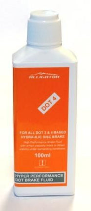 BICYCLE PARTS - HYDRAULIC DISC BRAKE FLUID - DOT 4, HK - OIL010 - 4, 100ML BOTTLE