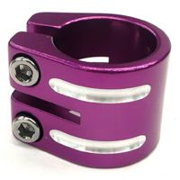 BICYCLE PARTS - S/CLAMP 34.9MM PURPLE