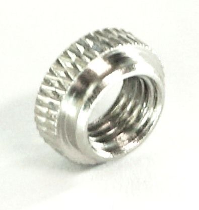 BICYCLE PARTS - VALVE/TUBE NUT, FOR FRENCH VALVE (PRESTA) TUBES TO LOCK INTO A/V RIMS - SOLD INDIVIDUALLY