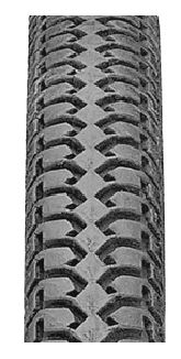 BICYCLE PARTS - TYRE 22 X 1.3/8 BLACK (37 - 489)