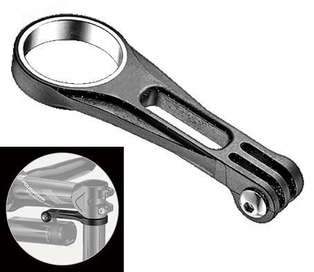 BICYCLE PARTS - GOPRO ADAPTOR, REPLACES 8MM SPACER FOR 1 1/8 , L 70MM