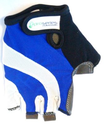 BICYCLE PARTS - BLUE GLOVES - PRO SERIES AMARA PALM GEL PADDING XS