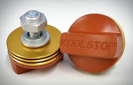 Kool-Stop Kool Stop Gold Salmon International Fin Brake Pad KS - ISAG For Cycling And Bicycle Maintenance - High Performance Stopping Power