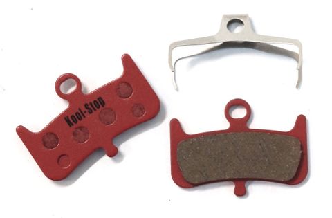 Kool-Stop Disc Brake Pads For Hayes Dominion KSD240 - Red Metal Composite Replacement Parts For Cycling - High Performance Stopping Power