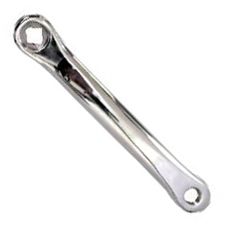 Steel Crank Arm 140mm Diamond Taper Left Hand Bike Component For Cycling And Outdoor Adventures