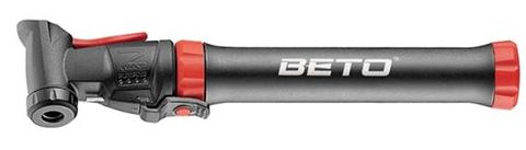 BICYCLE PARTS - MINI PUMP BETO POCKET, FV/AV, 2 WAY PUMPING, W/MNT BRACKET, 200MM LONG