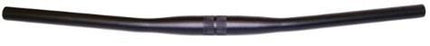 BICYCLE PARTS - HANDLEBAR 31.8MM, 68CM WIDE, FLAT, 10 DEG SWEEP, BUTTED ALLOY, MTB BLACK