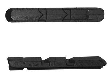 BICYCLE PARTS - BRAKE PADS - KOOL STOP V BRAKE INSERT BLACK KSLPVB