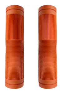 BICYCLE PARTS - GRIPS BULLETPROOF, 130MM, CLOSED ENDS, ORANGE