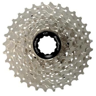BICYCLE PARTS - CASSETTE - 10 SPEED, 11 - 32T, CHAMPAGNE. ROAD - CSRS