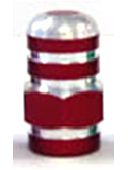 BICYCLE PARTS - VALVE NUT RED VA - 200