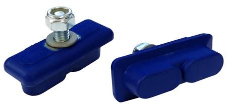 BICYCLE PARTS - BRAKE PADS - KOOL STOP COMPOSITE CONTINENTAL PADS KS - CBUC BLUE
