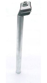 BICYCLE PARTS - SEATPOST 25.8 X 400MM, MICRO - ADJUST, ALLOY SILVER