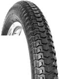 BICYCLE PARTS - TYRE 22 X 1.75 BLACK, (36PSI) DIRT PACK TREAD, QUALITY VEE RUBBER TYRE (47 - 456)