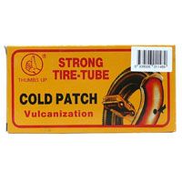 BICYCLE PARTS - COLD PATCHES SELF VULCANIZING, 15MM ROUND, BOX 200