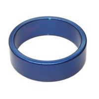 BICYCLE PARTS - *SPACER ALLOY, 1 1/8 BLUET10