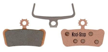 BICYCLE PARTS - BRAKE DISC PADS - KOOLSTOP AVID - SRAM, XO TRAIL, GUIDE RSC/RS/R, ELIXIR SINTERED - COPPER PLATED REAR KSD293S