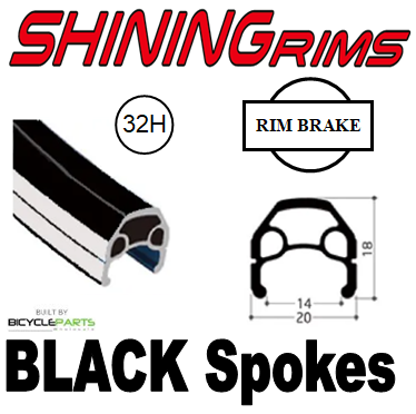 Novatec 650C Track Fixed Free Nutted Wheelset - Black Shining A M8S Rims, 32H S/j, 120mm OLD, Sealed Hubs, Black Spokes