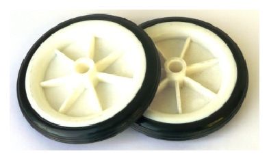 BICYCLE PARTS - SPARE TRAINING WHEELS, FOR 16 BIKE SETS (9.5MM HOLE X OD 116MM))