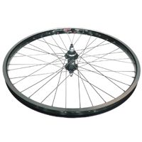 Mach1 Mach 1 24 Inch Rear Bicycle Wheel With Alloy Hub And Silver Spokes - Durable And Lightweight For Cycling Enthusiasts