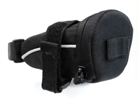 BICYCLE PARTS - SADDLE BAG, VELCRO STRAP, MICRO SIZE KONNIX L110 X H60 X W70MM