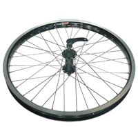 Alex Rims Alex DM 20x1.75 Front Wheel With Alloy Hub And Spokes - 24 D/w Eyeleted Rim For Bicycle