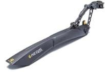BICYCLE PARTS - MUDGUARD 29ER & SMALLER, QR ADJUSTABLE REAR, 100MM WIDE, BLACK