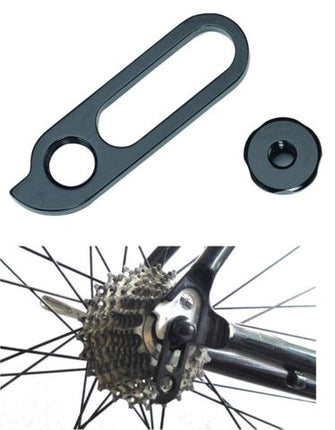 CYCLING GEAR Rear Derailleur Hanger Universal Alloy CNC M10 For Bike Rear Frame Repair Part