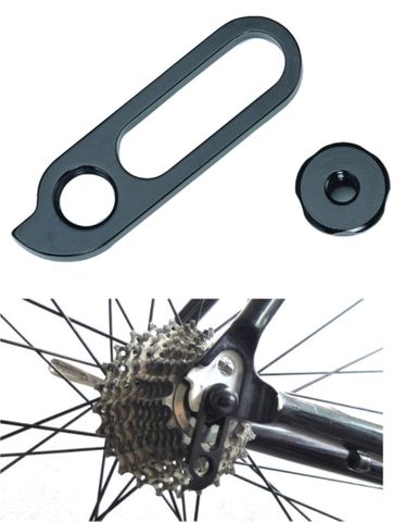 CYCLING GEAR Rear Derailleur Hanger Universal Alloy CNC M10 For Bike Rear Frame Repair Part